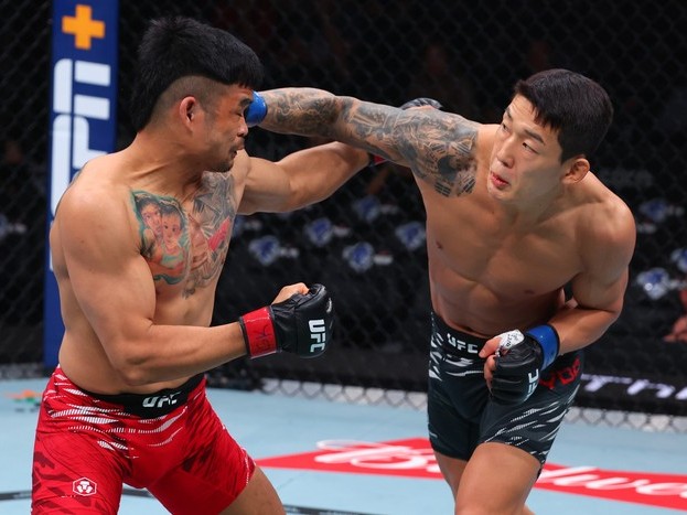 Jeka Saragih Kalah KO dari Yoo Joo Sang di UFC 316 Hanya dalam 28 Detik-nexzine.id Jeka Saragih Kalah KO dari Yoo Joo Sang di UFC 316 Hanya dalam 28 Detik-nexzine.id
