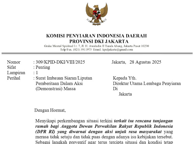 Fakta di Balik Surat Edaran Larangan Liputan Demo DPR yang Ramai di Media Sosial-nexzine.id