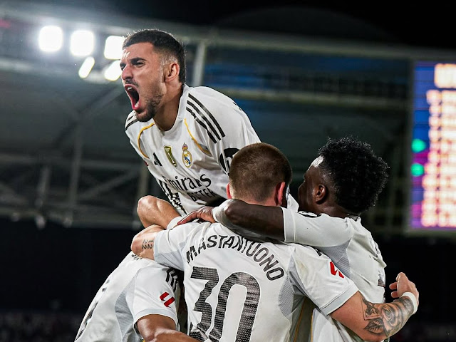 Real Madrid Libas Levante 4-1, Mbappe Borong Dua Gol dan Vinicius Jr Buka Pesta-nexzine.id
