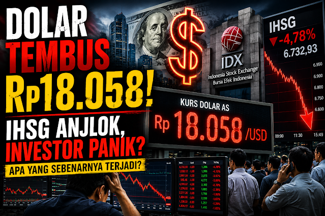 Dolar Tembus Rp18.058 dan IHSG Anjlok, Apa yang Sedang Terjadi dengan Ekonomi Indonesia-nexzine.id Dolar Tembus Rp18.058 dan IHSG Anjlok, Apa yang Sedang Terjadi dengan Ekonomi Indonesia-nexzine.id