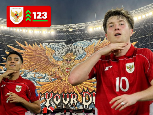 Timnas Indonesia Langsung Melesat dalam Ranking FIFA usai Gol Ole Romeny Berikan Kemenangan 1-0 atas Bahrain.