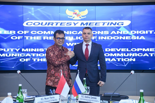 Indonesia-Rusia Perkuat Kerja Sama Strategis di Bidang Teknologi Digital