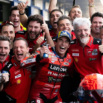 Marc Marquez Tersungkur di MotoGP Amerika 2025, Tekanan dari Bagnaia Jadi Penyebab.