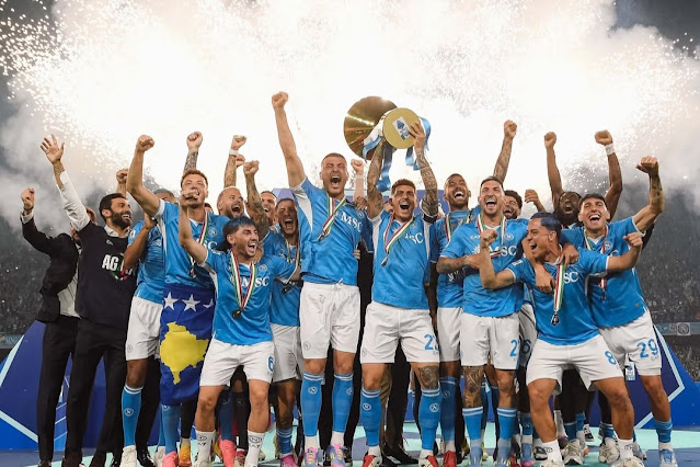 Antonio Conte Antar Napoli Juara Serie A 2024/2025