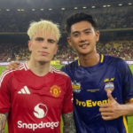 Kakang Rudianto Jadi Sorotan Usai Redam Garnacho dalam Kemenangan ASEAN All Stars atas Manchester United