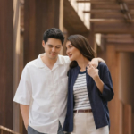 Luna Maya dan Maxime Bouttier Jalani Pemotretan Prewedding Bareng Uniqlo di Bali