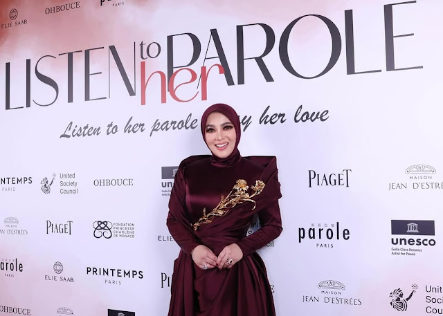 Syahrini Raih Penghargaan UNESCO di Cannes, Siap Comeback ke Dunia Musik