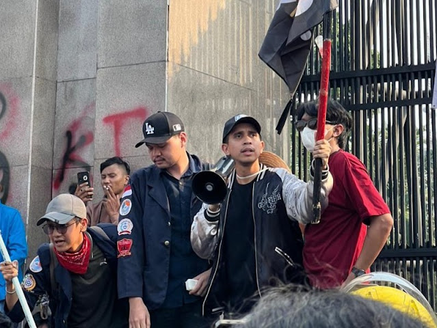 Orasi Demo DPR, Andovi da Lopez: Artis Jangan Diam Saja Hadapi Masalah Bangsa
