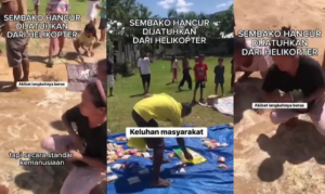 Bantuan untuk Korban Bencana di Taput dan Sibolga Dilempar dari Helikopter, Beras Hancur dan Warga Kecewa