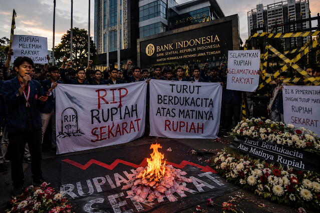 BEM SI Jateng Beri Tenggat 18 Hari untuk Selamatkan Rupiah, Ancam Gelar Reformasi Jilid 2