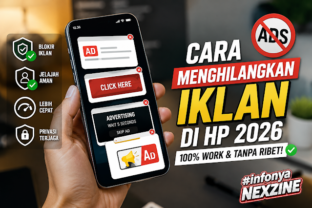 Cara Menghilangkan Iklan di HP 2026: Panduan Lengkap agar Smartphone Bebas Gangguan