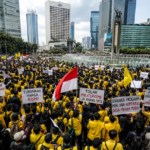 Demo BEM UI di Bundaran HI Hari Ini, Mahasiswa Bawa 5 Tuntutan untuk Pemerintah