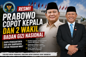 Prabowo Copot Kepala BGN Dadan Hindayana, Apakah Program Makan Bergizi Gratis Tetap Berjalan?