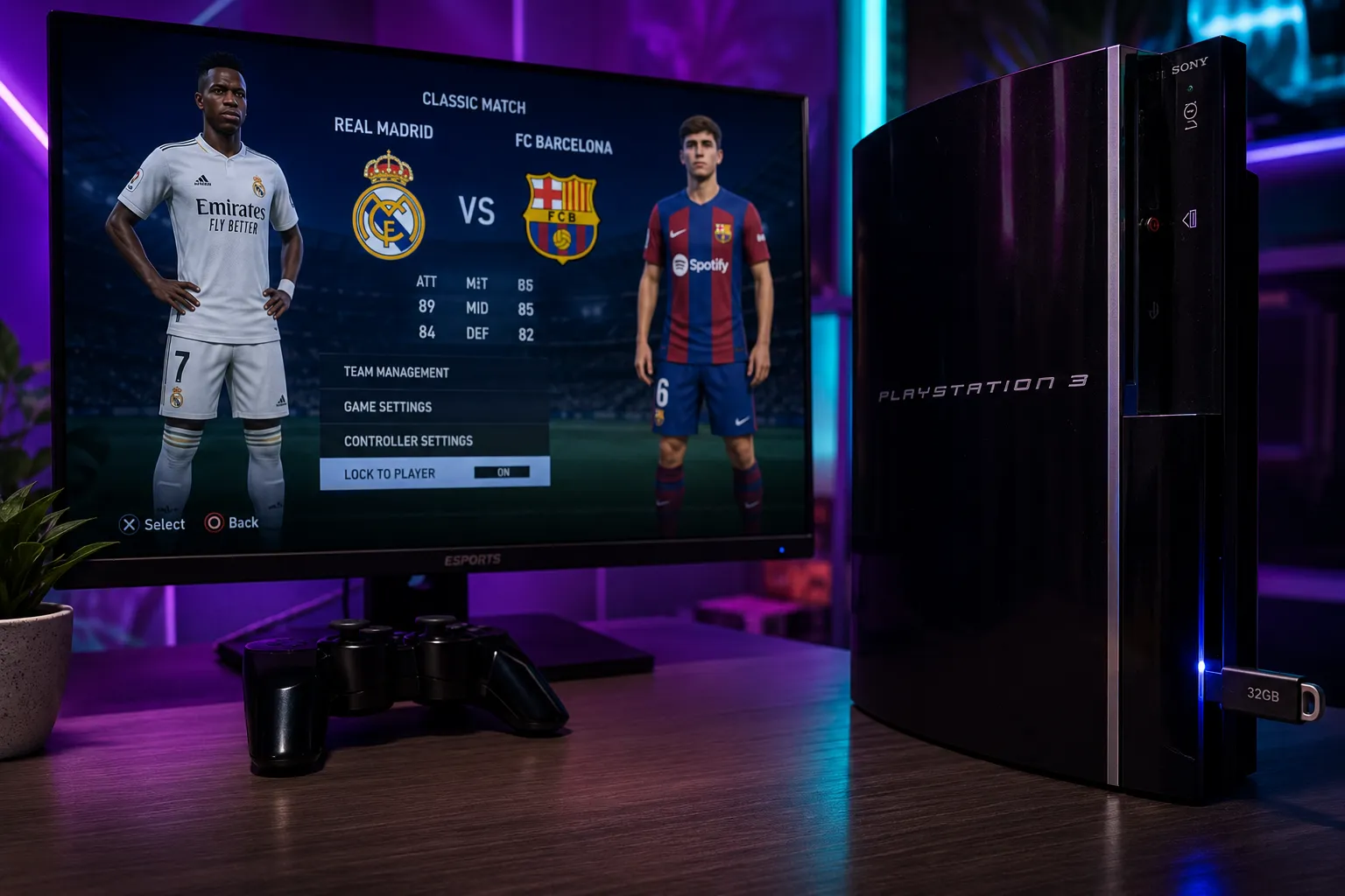 Panduan cara update option file PES PS3 secara manual menggunakan USB flashdisk.