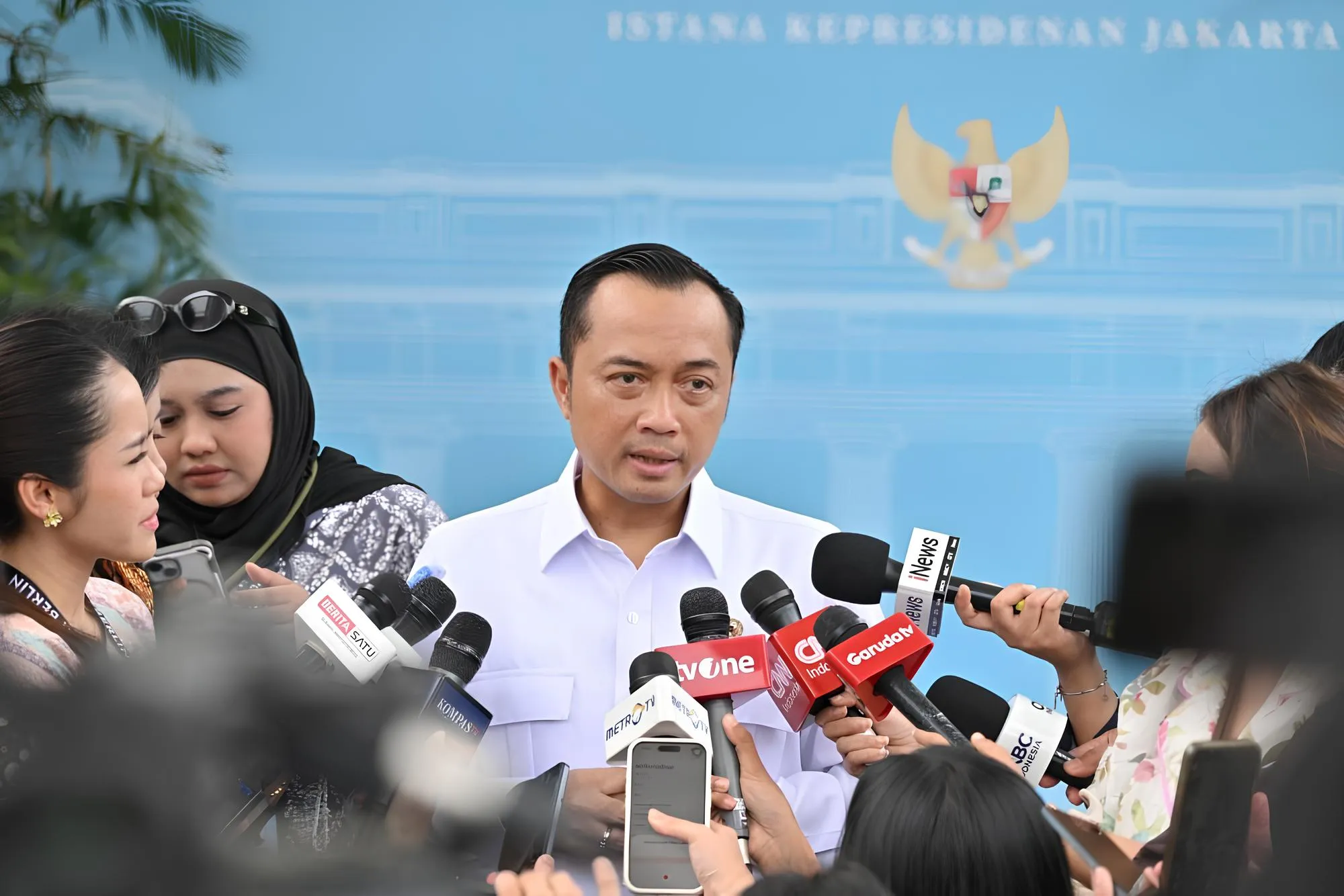 Gedung Istana Kepresidenan Jakarta tempat penjelasan mundurnya Febrie Adriansyah dari jabatan Jampidsus tanpa Keppres.