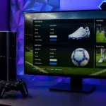 Panduan visual cara pasang boots dan bola baru di PES PS3 secara manual.