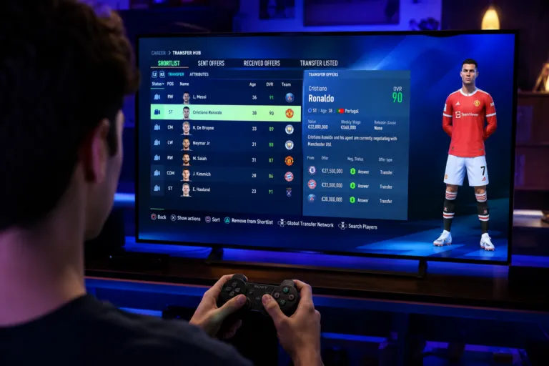 Panduan cara transfer manual pemain PES PS3 untuk memperbarui susunan tim secara mandiri.