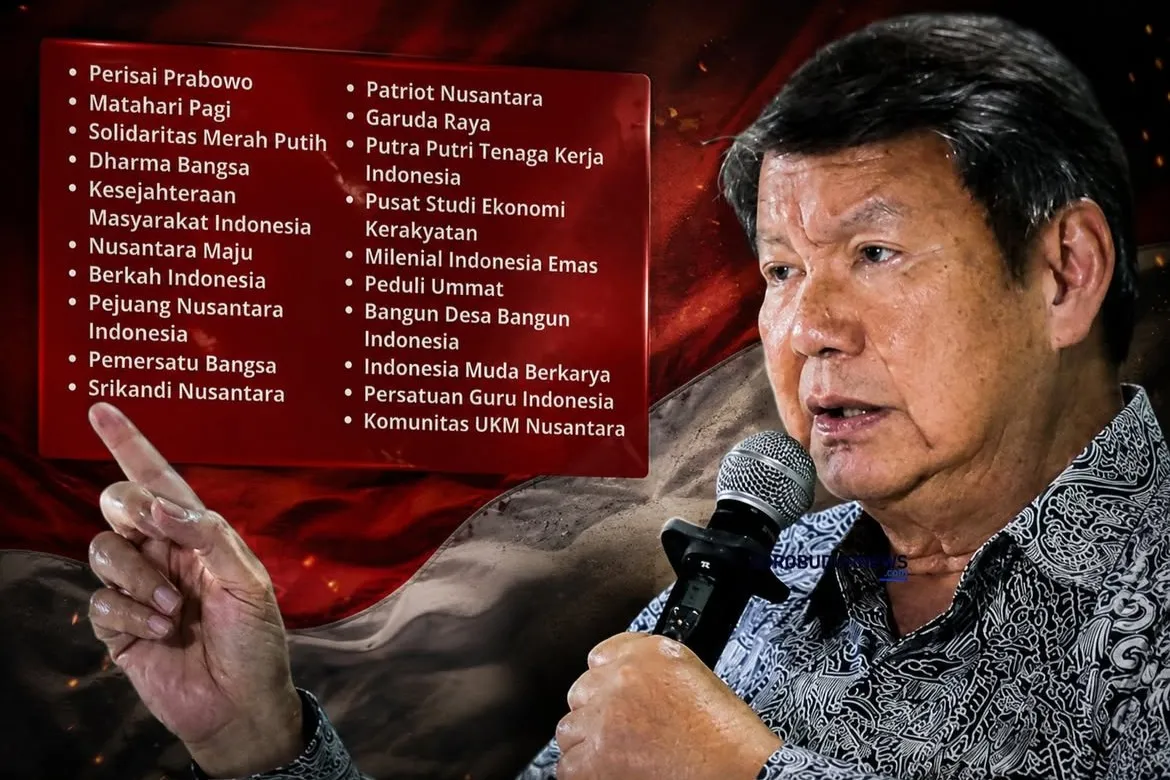 Hashim Djojohadikusumo mengukuhkan ormas baru dalam kepengurusan FORMAS untuk mendukung program pemerintahan Prabowo.