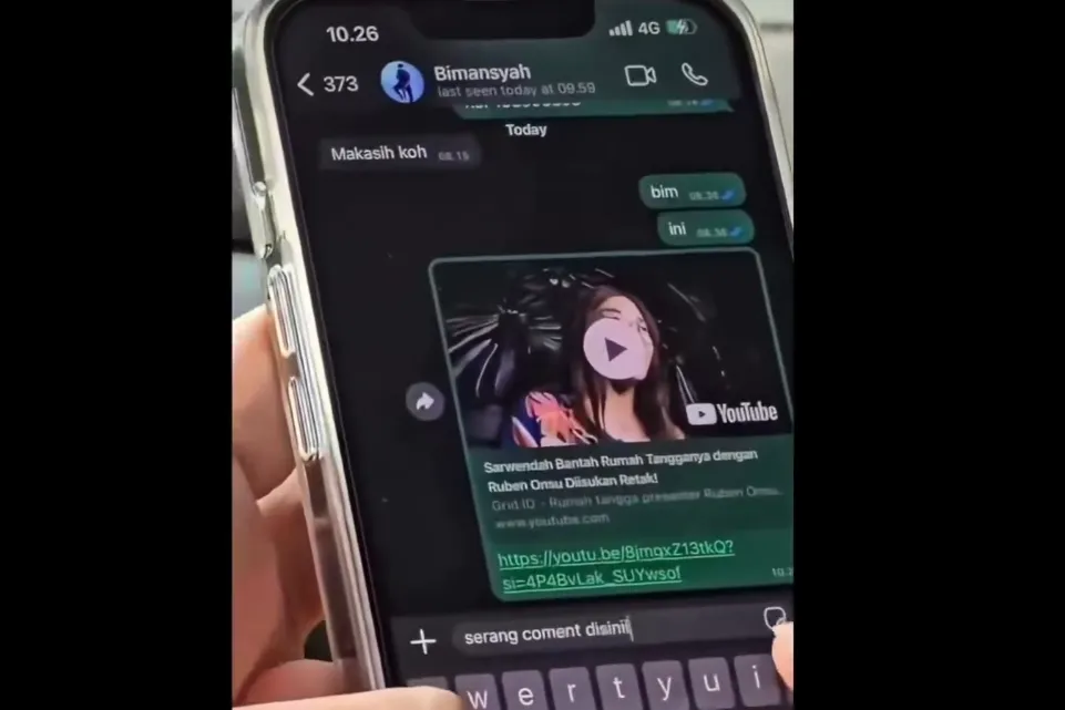 Tangkapan layar mengenai isu Ruben Onsu diduga pakai jasa buzzer yang viral di media sosial.
